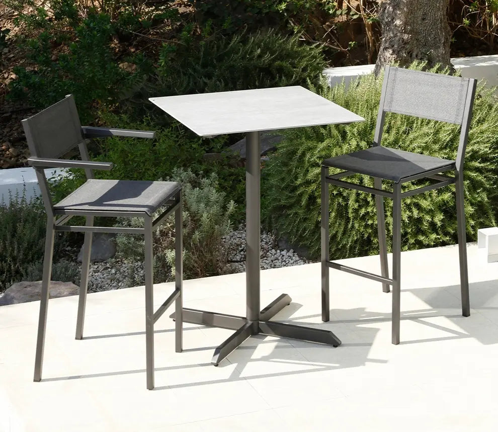 Barlow Tyrie Equinox High Dining Chair - Powder Coated