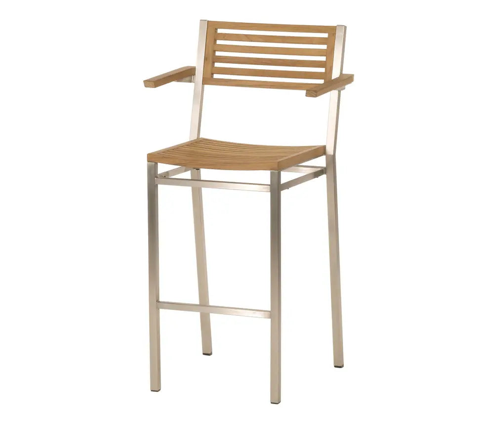 Barlow Tyrie Equinox High Dining Carver Teak Seat & Back