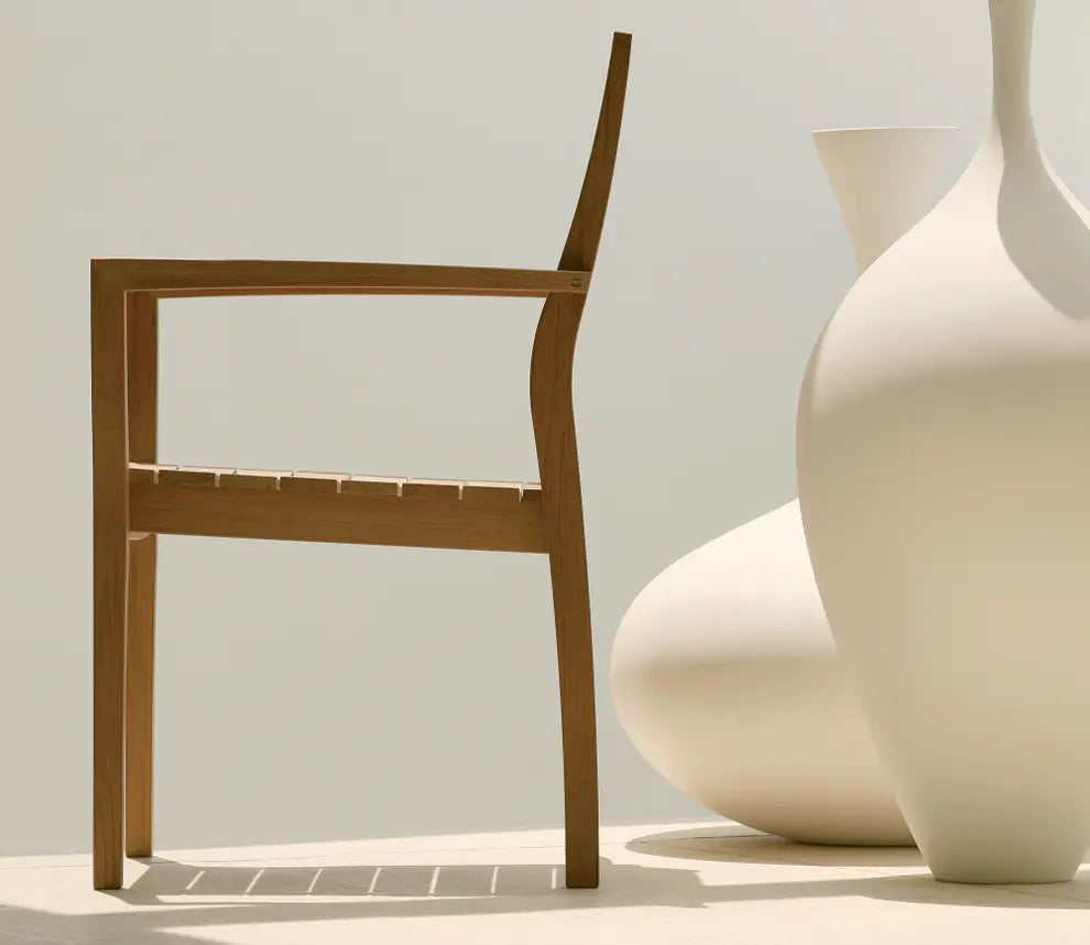 Barlow Tyrie Horizon Armchair with Teak Seat & Back