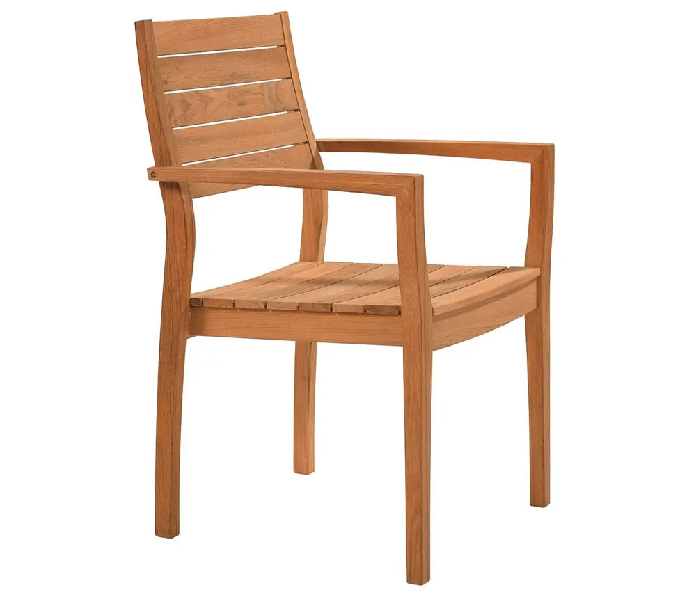 Barlow Tyrie Horizon Armchair with Teak Seat & Back