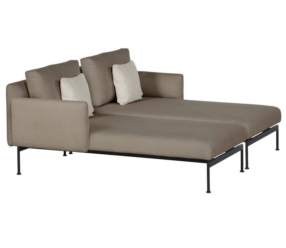 Barlow Tyrie Layout Deep Seating Double Chaise