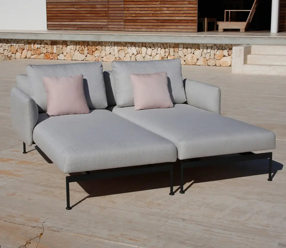Barlow Tyrie Layout Deep Seating Double Chaise
