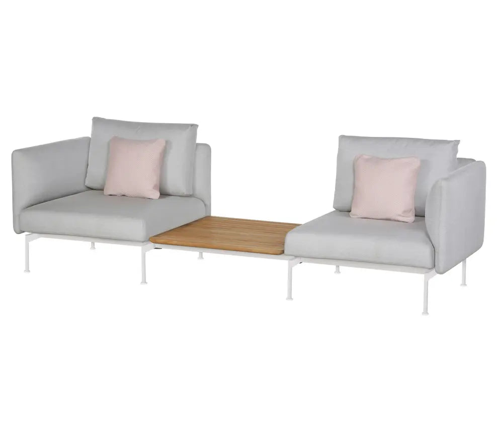 Barlow Tyrie Layout Deep Seating Companion Set High Arms