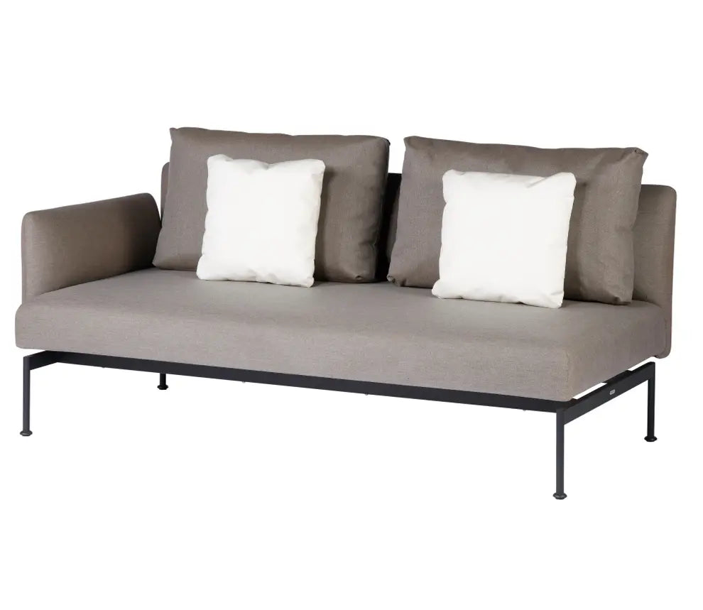 Barlow Tyrie Layout Deep Seating Double Seat One Arm