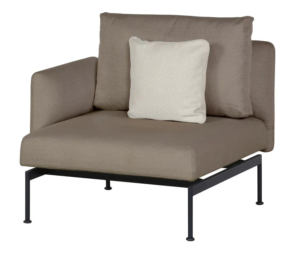 Barlow Tyrie Layout Deep Seating Single Seat - One Arm