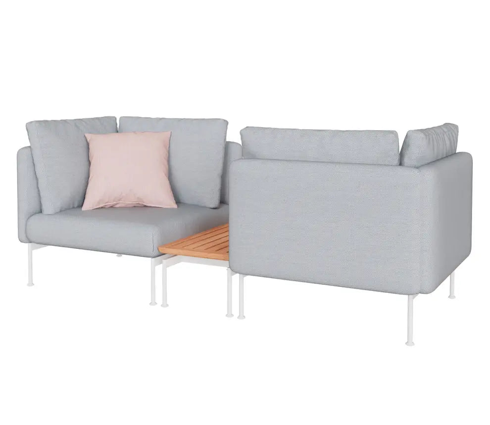 Barlow Tyrie Layout Deep Seating Tete-A-Tete Set