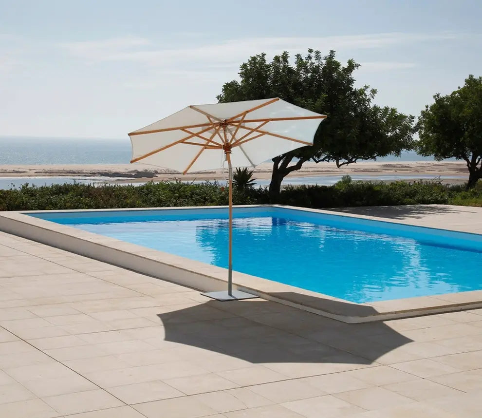 Barlow Tyrie Napoli - Parasols Parasol 3.5m Ø - Ø61mm Pole