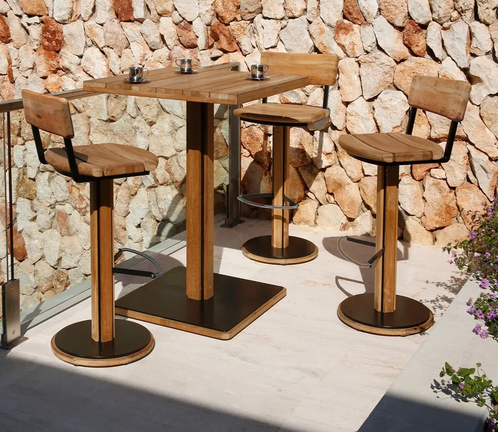 Barlow Tyrie Titan High Dining Table 75