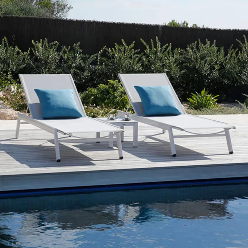 Equinox Occasional Low Lounger Table 49 Rectangular - Powder Coated