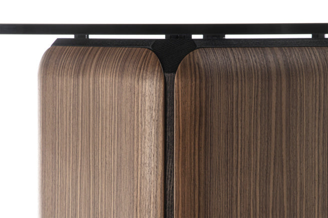 Porada Bay Glass Rectangular Dining Table