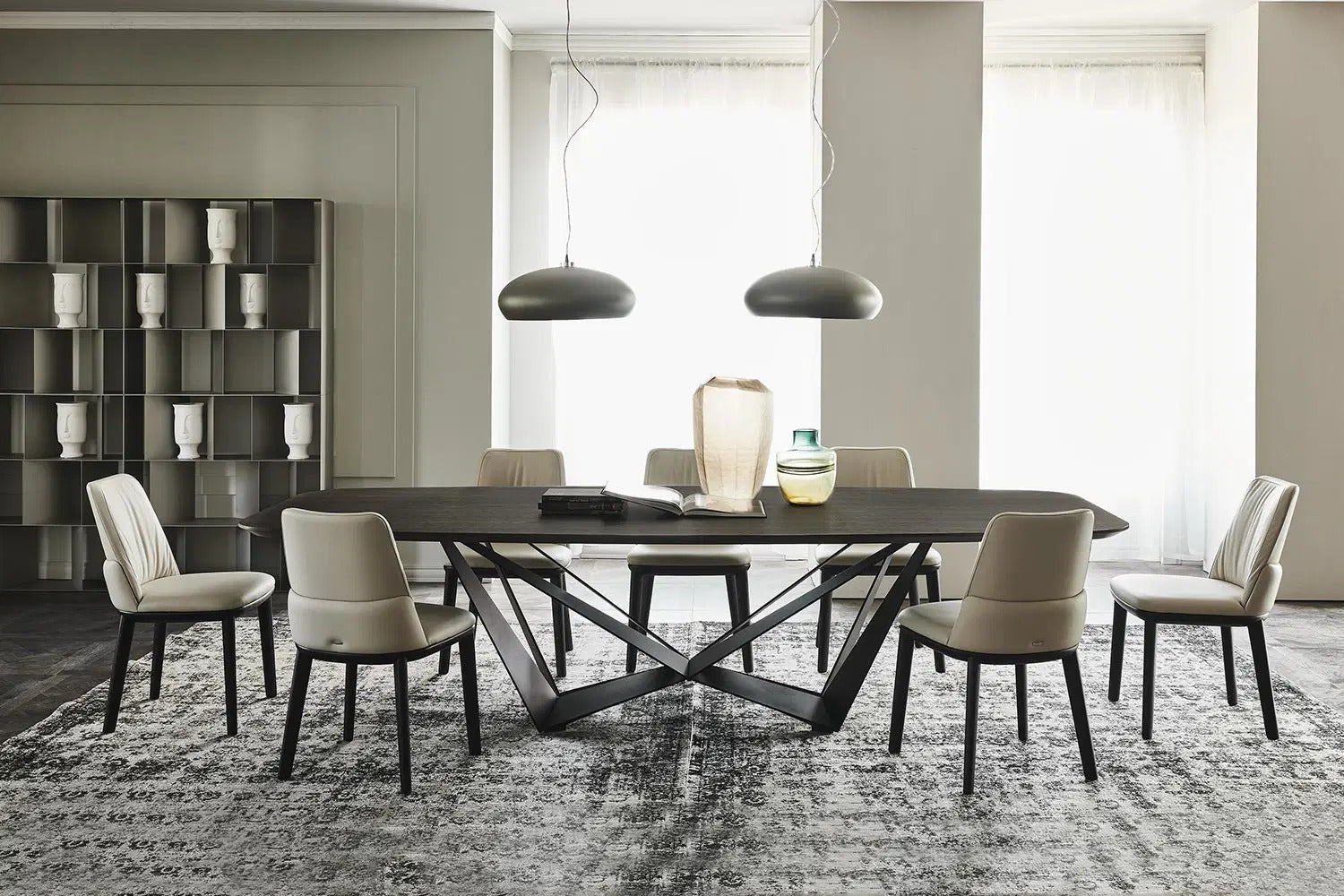 Cattelan Italia Belinda Dining Chair – Soft Leather & Glove Soft Leather