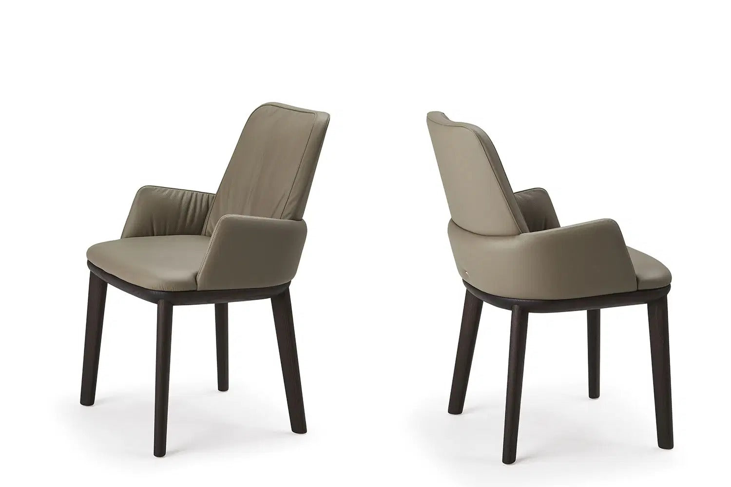 Cattelan Italia Belinda Dining Armchair – Fabric, Micro Nubuk & Synthetic Leather