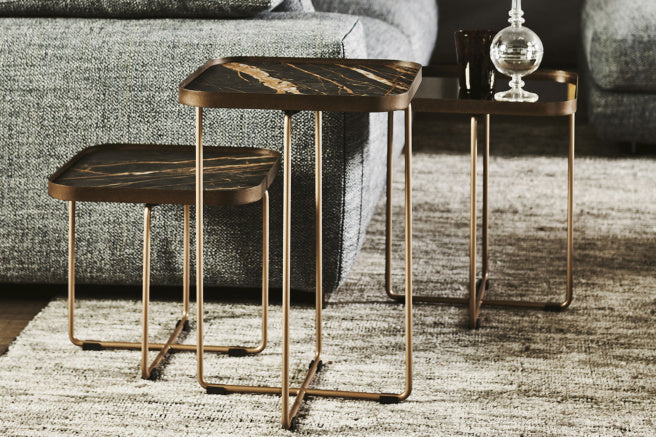 Cattelan Italia Benny Keramik Coffee Table ◻36x36x43h