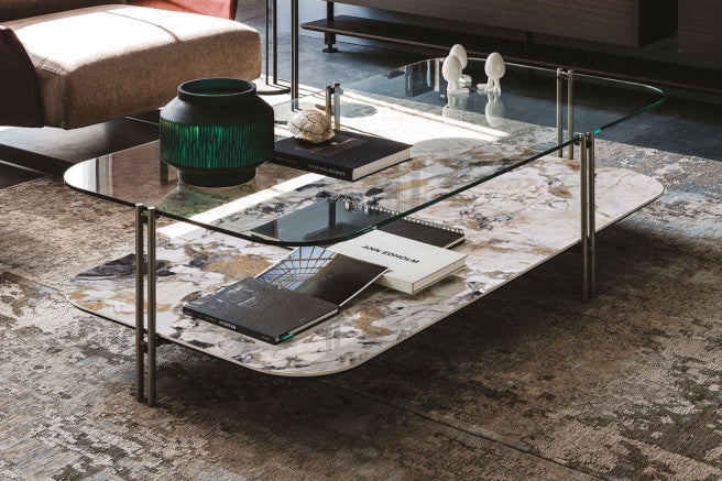 Cattelan Italia Biplane Rectangular Coffee Table