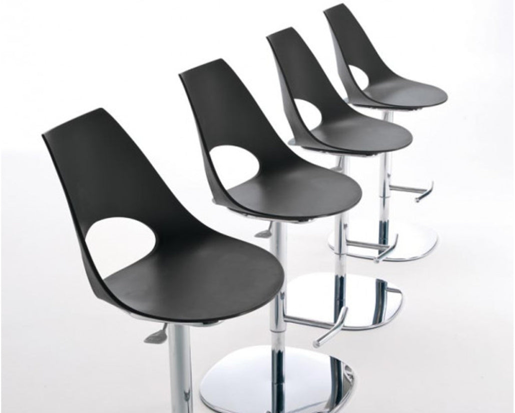 Bontempi Casa Shark Barstool In Polypropylene
