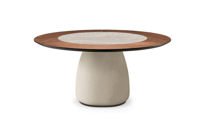 Cattelan Italia Botero Keramik-Wood Round Dining Table