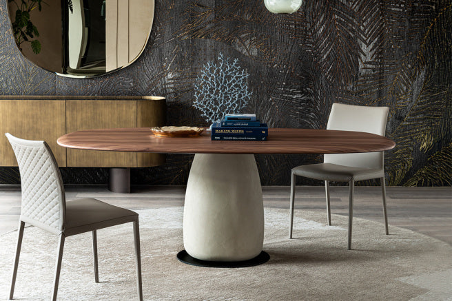Cattelan Italia Botero Wood Dining Table
