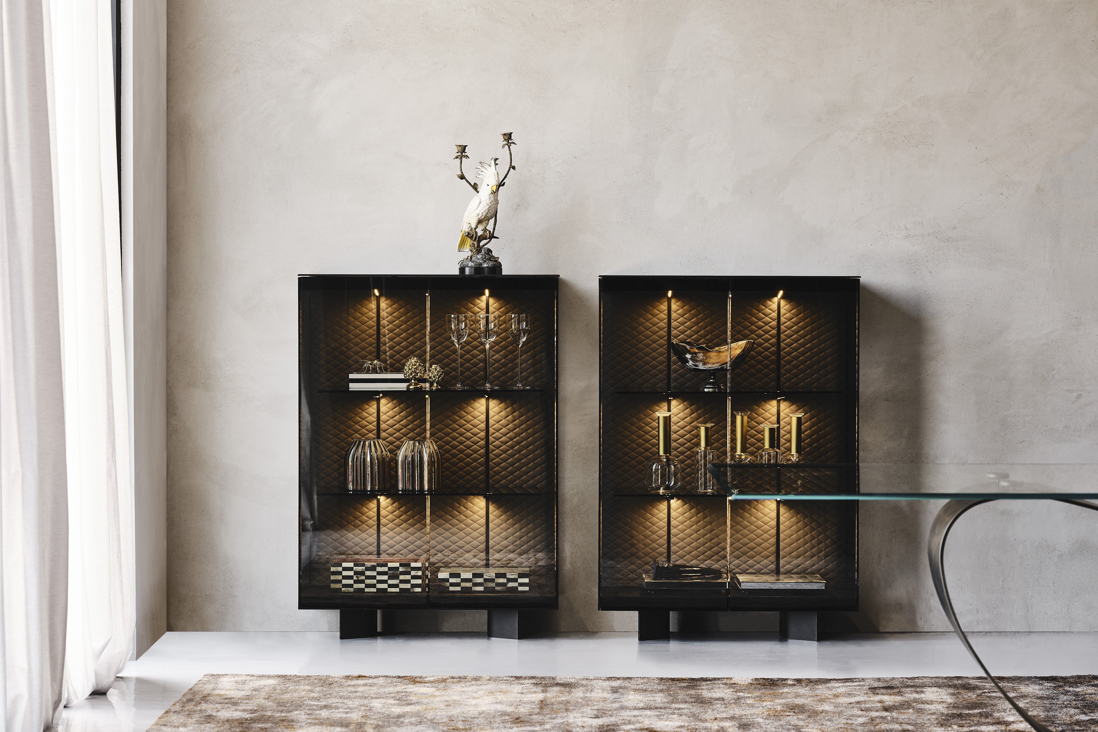 Cattelan Italia Boutique Alta Sideboard With Frame And Feet