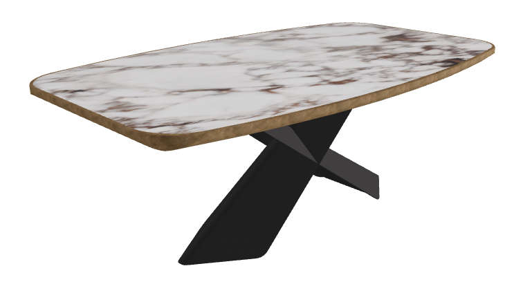 Breccia_Black Embossed_Brushed Bronze