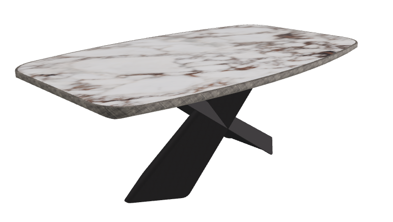 Breccia_Black Embossed_Brushed Grey