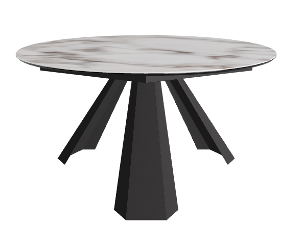 Diameter 140 x Height 73 cm_Breccia_Black Embossed