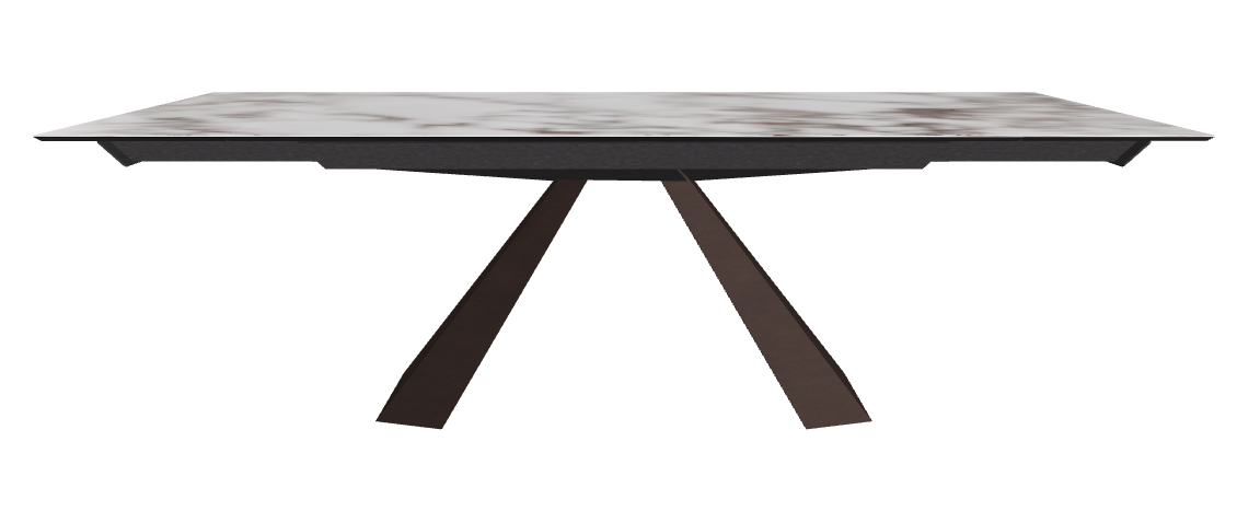 160/236x90x75h Rectangle Shaped_Breccia_Bronze Embossed