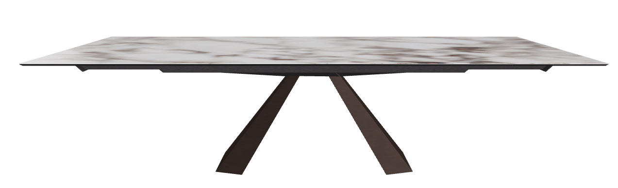 200/294x106x75h Rectangle Shaped_Breccia_Bronze Embossed
