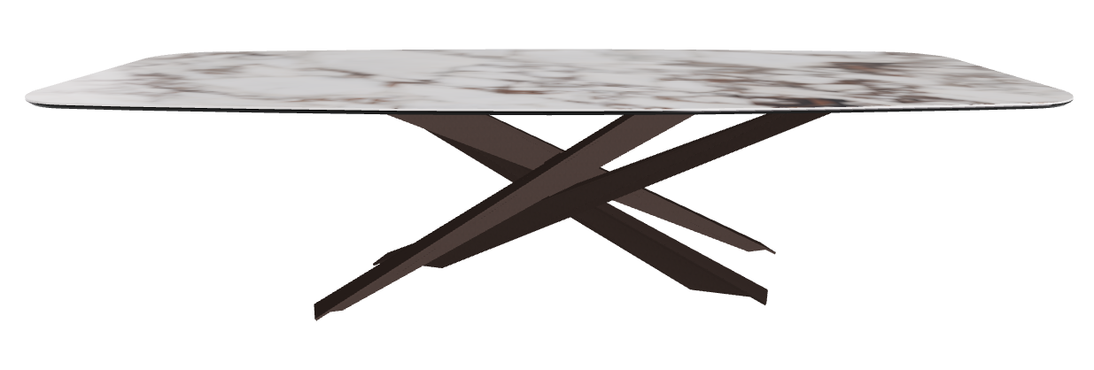300x120x74.5h Barrel Shaped_Breccia_Bronze Embossed