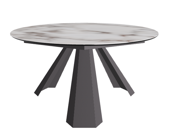 Diameter 140 x Height 73 cm_Breccia_Graphite Embossed