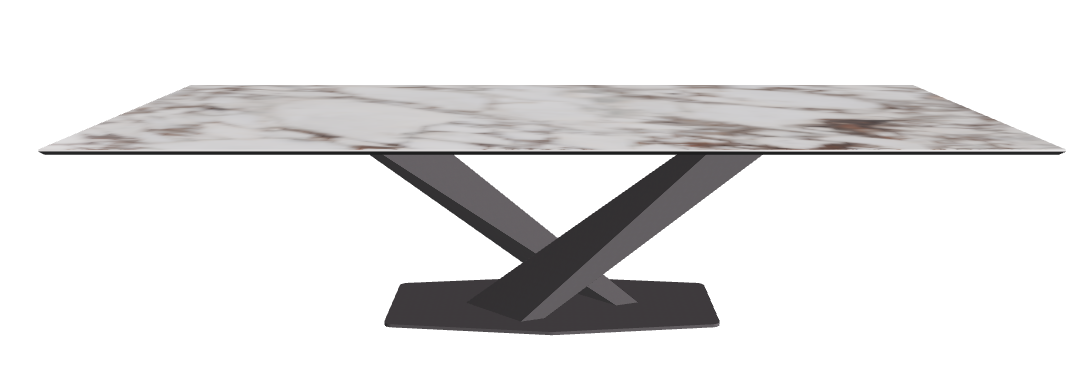 Cattelan Italia Stratos Keramik Rectangular Dining Table – 300x120x75h