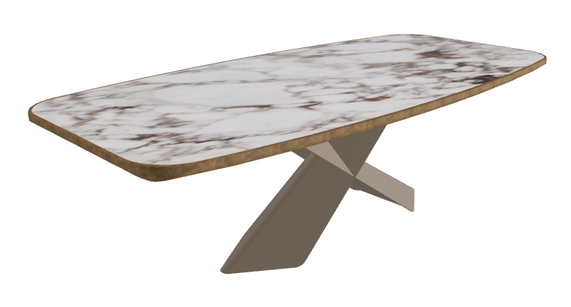 Breccia_Titanium Embossed_Brushed Bronze