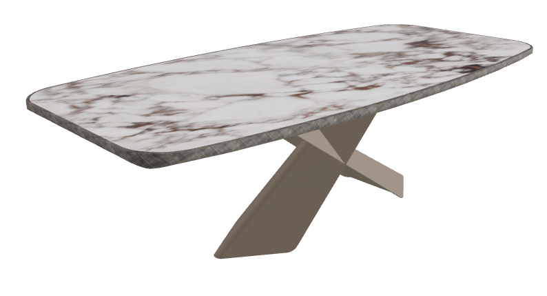 Breccia_Titanium Embossed_Brushed Grey