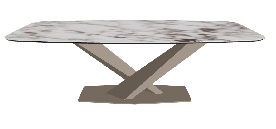 Cattelan Italia Stratos Keramik Barrel Shaped Dining Table