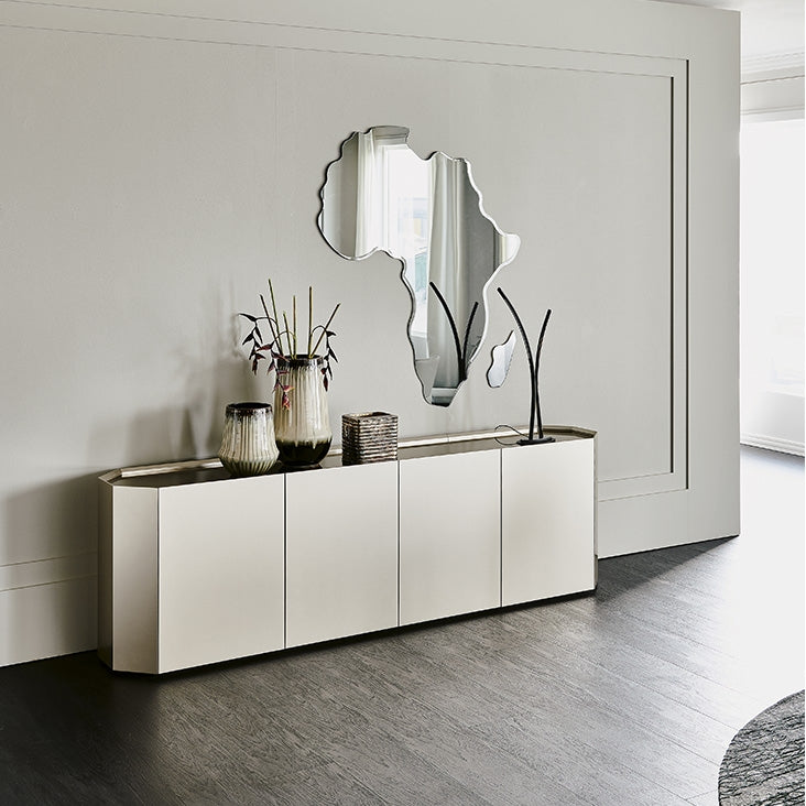 Cattelan Italia Chelsea Sideboards Bronze Glass Top