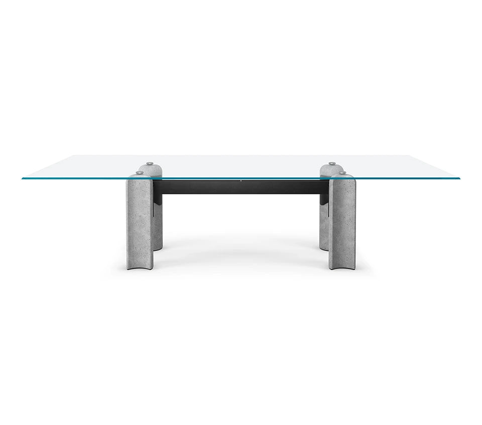 Cattelan Italia Bilbao Glass Dining Table