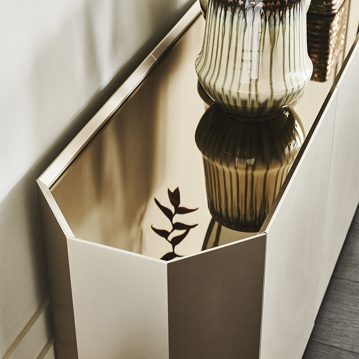 Cattelan Italia Chelsea Sideboards Bronze Glass Top