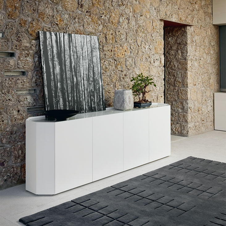 Cattelan Italia Chelsea Sideboards Bronze Glass Top