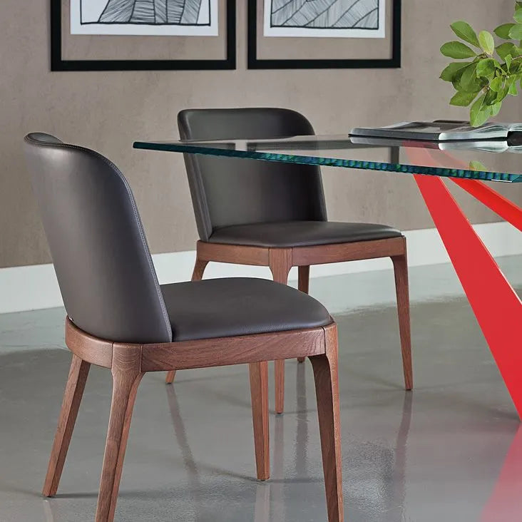 Cattelan Italia Magda Dining Chair – Soft Leather & Glove Soft Leather
