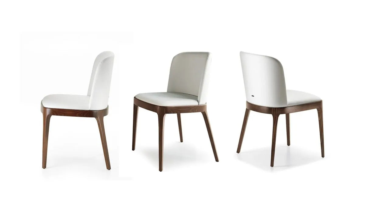 Cattelan Italia Magda Dining Chair – Soft Leather & Glove Soft Leather