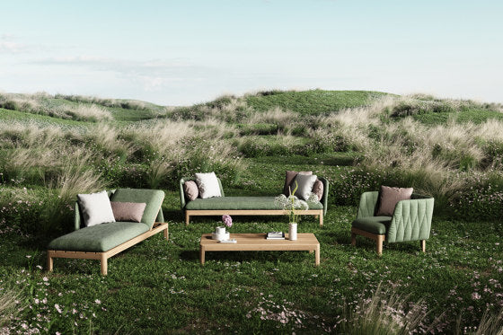 Royal Botania Calypso Lounge Side Table 72 x 28