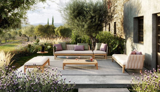 Royal Botania Calypso Lounge Side Table 72 x 28