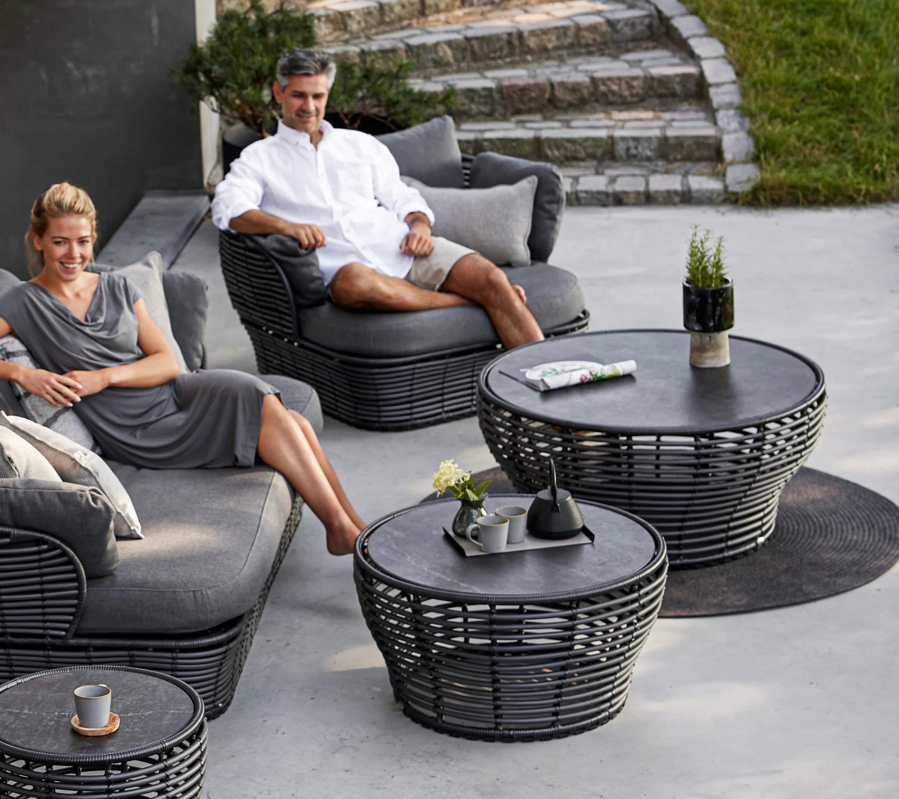 Cane-line Basket Lounge Chair