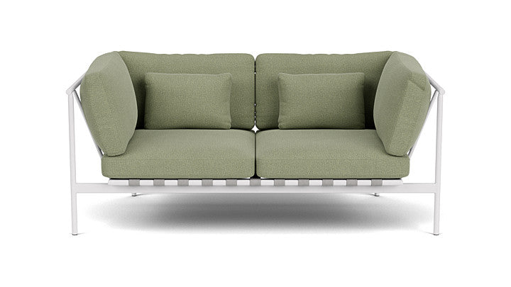 Barlow Tyrie Around Deep Seating Double Lounge Sofa with Aluminium Arms