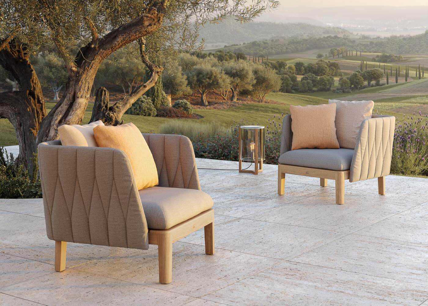 Royal Botania Calypso Lounge One Seater