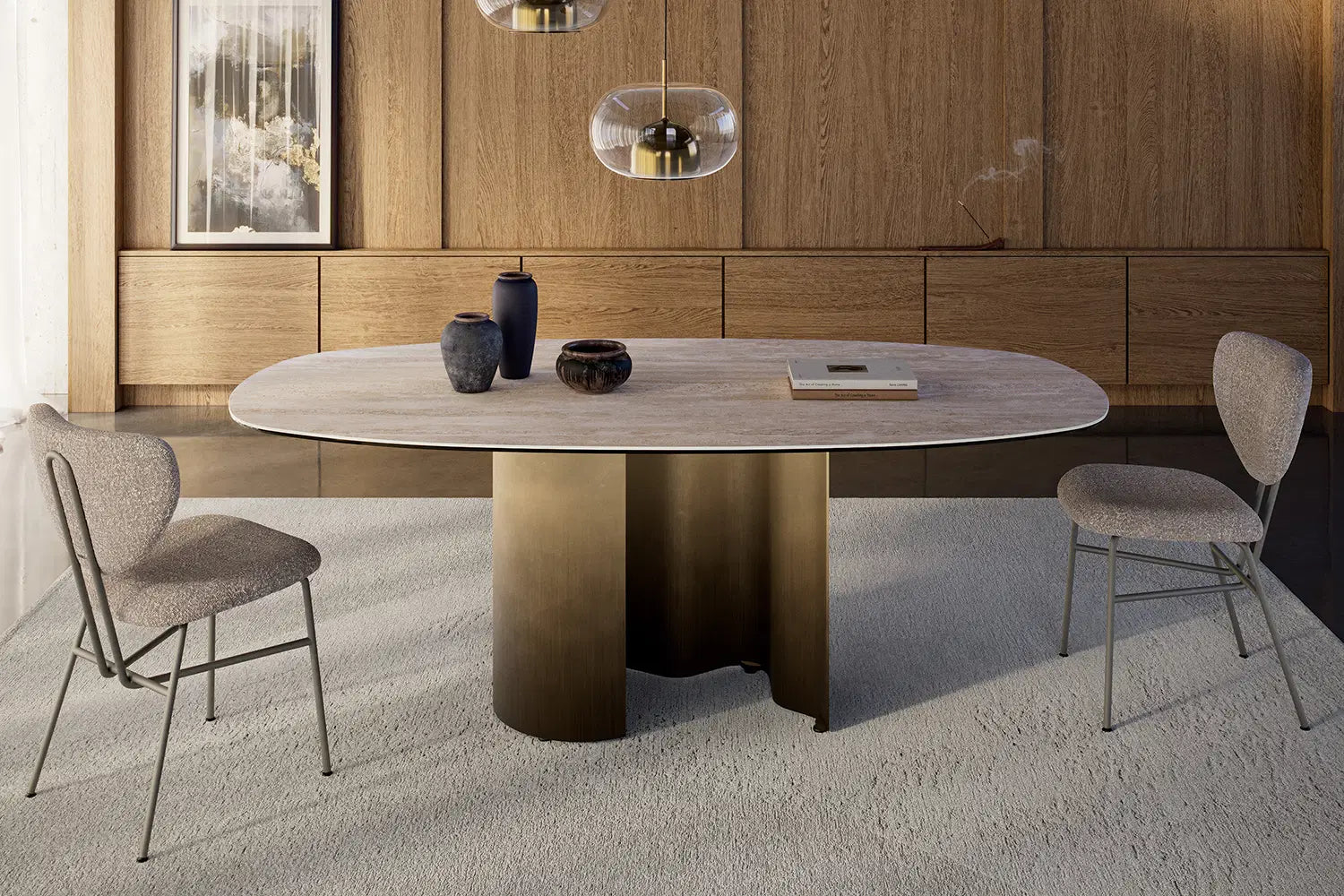 Cattelan Italia Chloe Dining Chair – Soft Leather & Glove Soft Leather