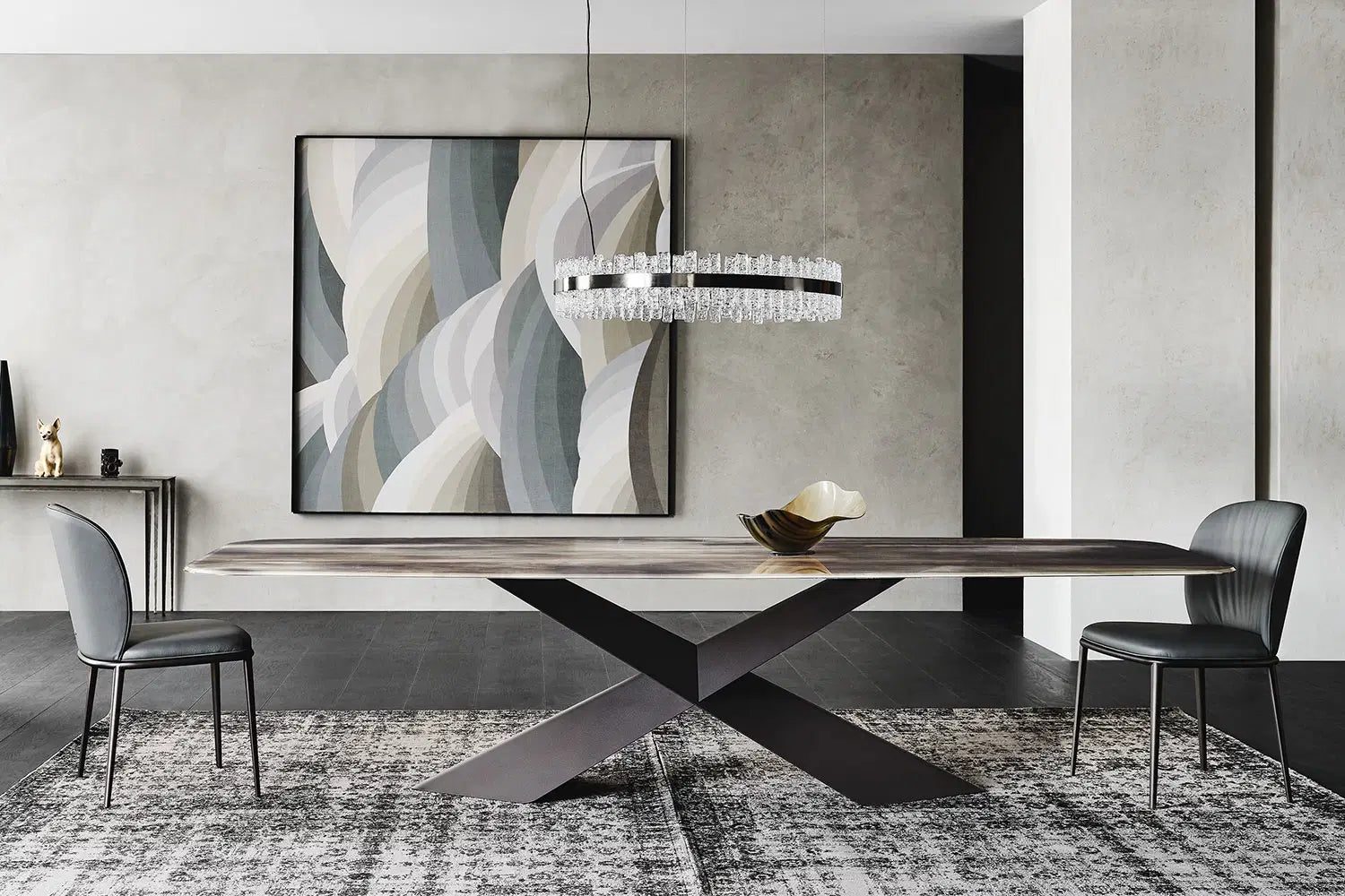 Cattelan Italia Chris ML Dining Chair – Soft Leather & Glove Soft Leather