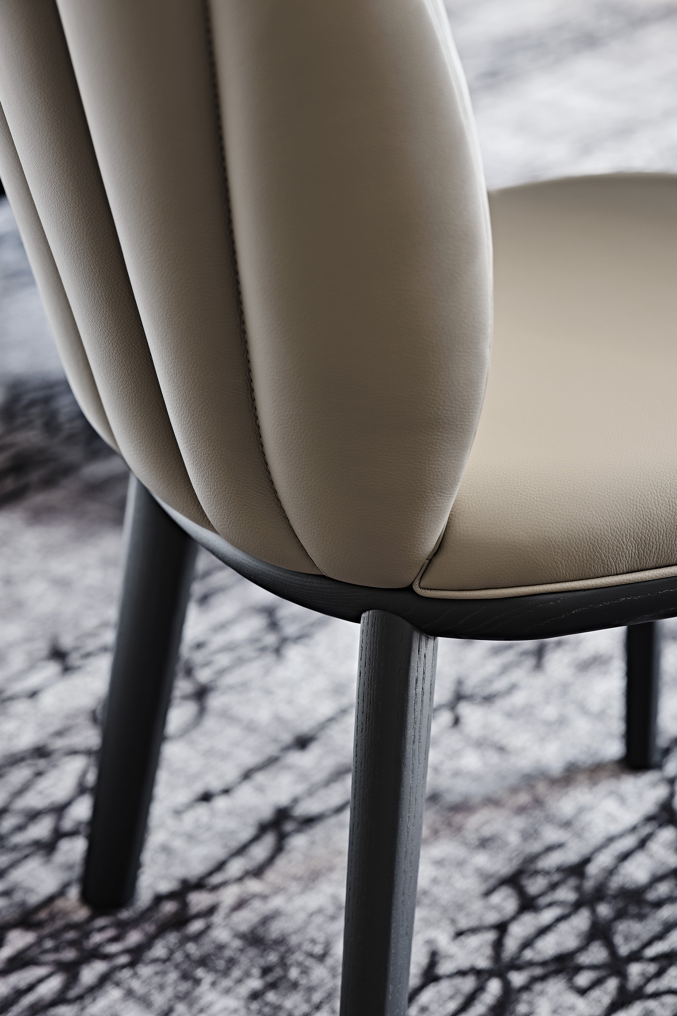 Cattelan Italia Chrishell Ml Chair With Steel Frame