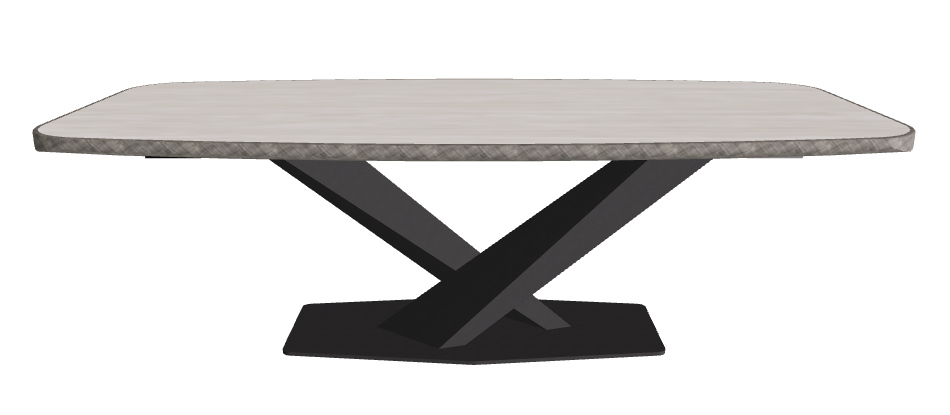 Colosseo_Black Embossed_Brushed Grey