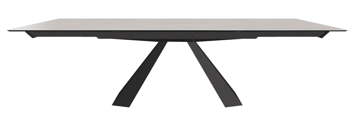 182/258x90x75h Rectangle Shaped_Colosseo_Black Embossed