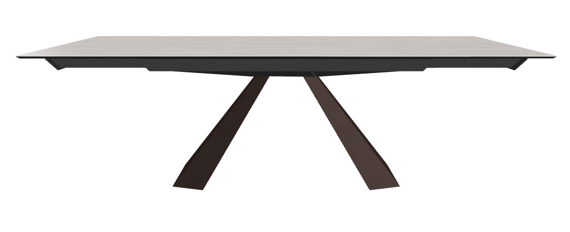 160/236x90x75h Rectangle Shaped_Colosseo_Bronze Embossed